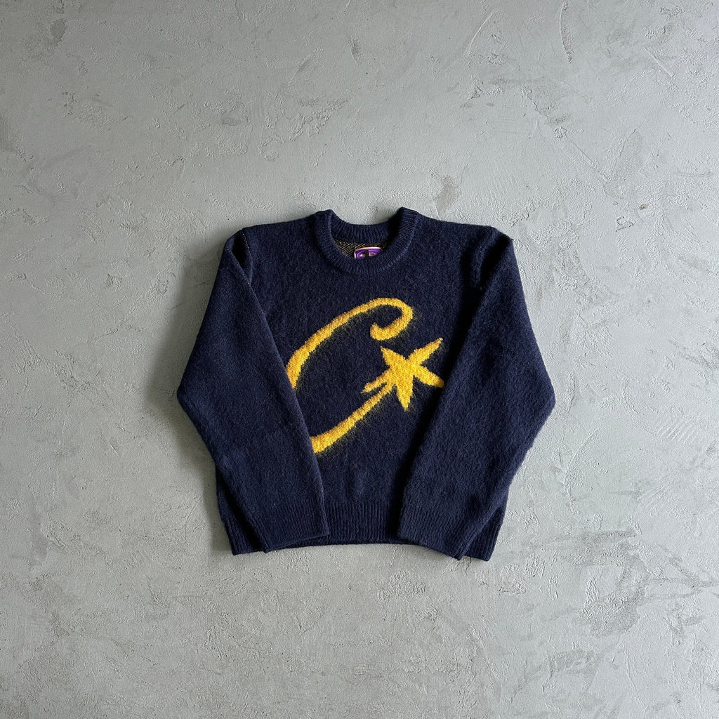 "CRTZ" Mohair Darkblue