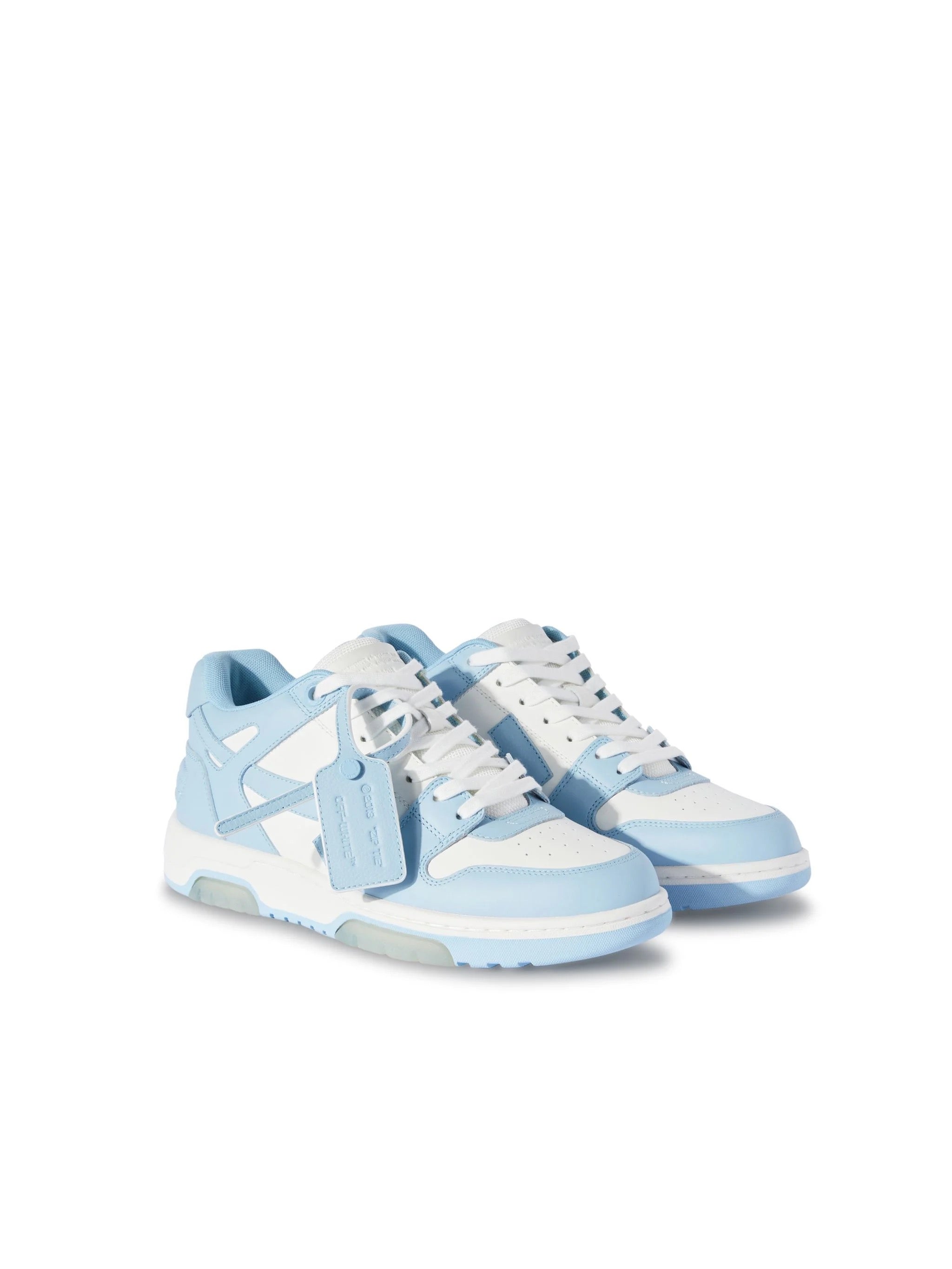 "Off-Sneaker" Babyblue and White