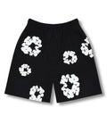 "Flower Shorts" Black