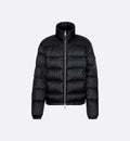 "D" Oblique Puffer Schwarz