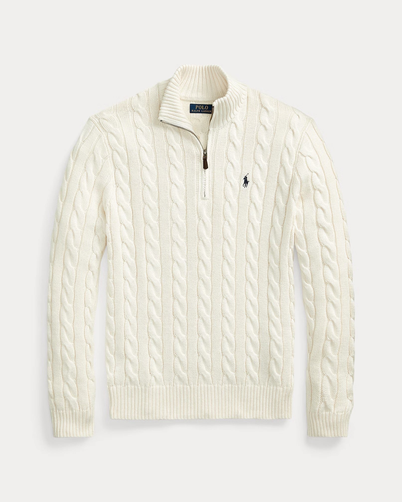 "RL" Knit Halfzip