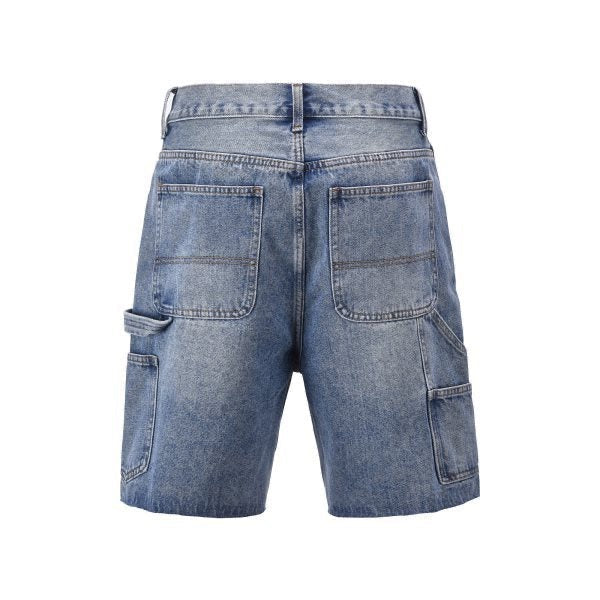 Belleza Blue Carpenter Shorts